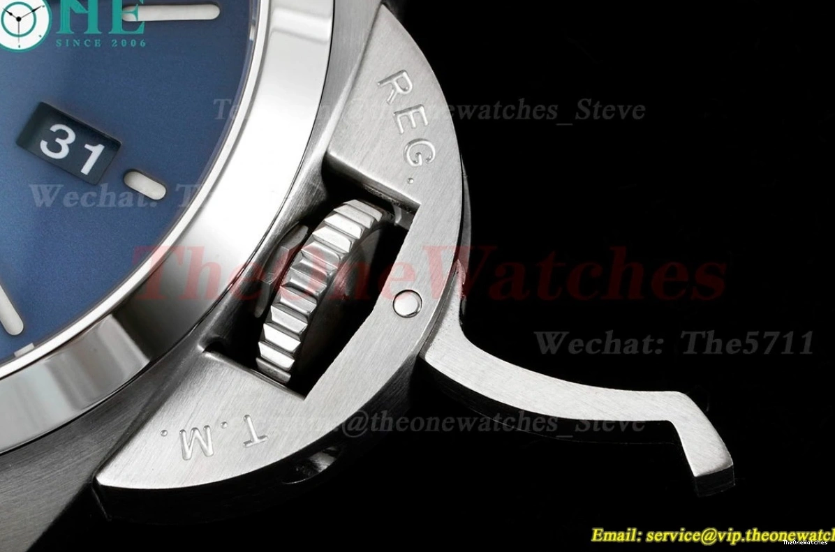 LE A9010 Dial PAM1313 44mm TTF Luminor SS Blue 0120